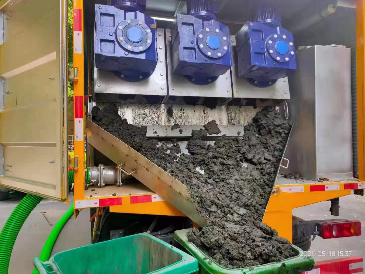 梁平化粪池清掏城市维护站-泥浆净化干湿分离处理